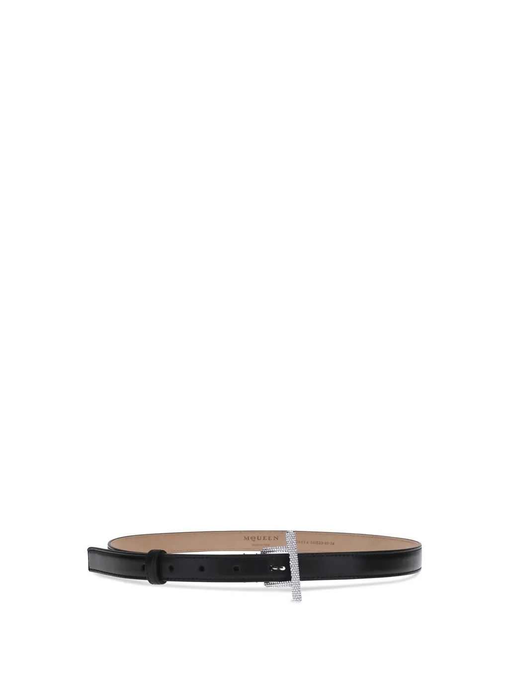 T-Bar Embellished Buckle Belt