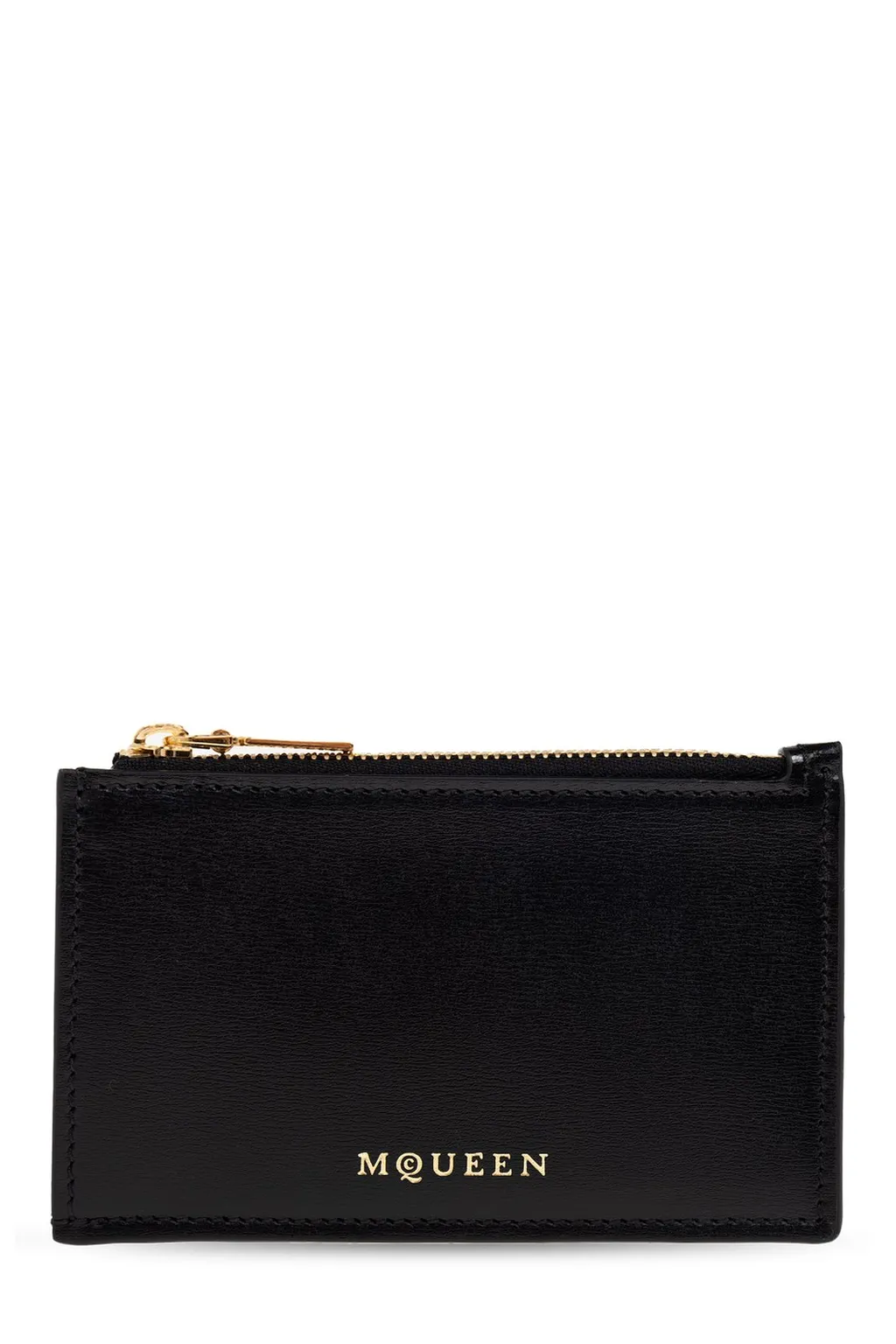 Logo Printed Zipped Card Holder