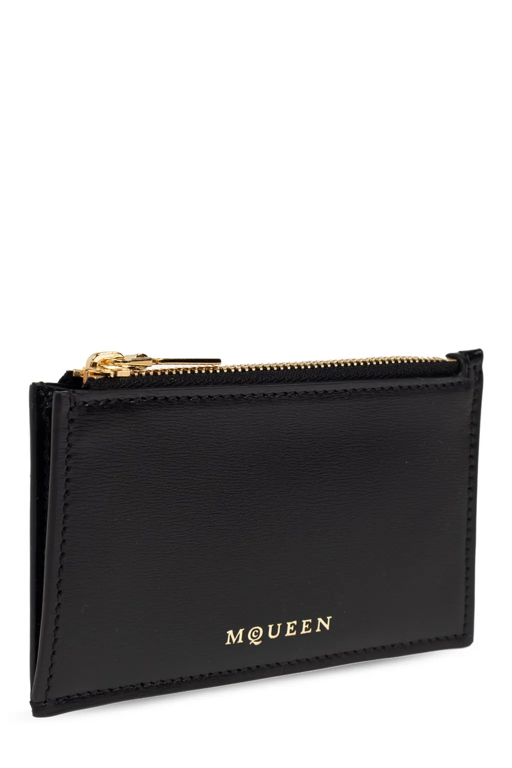 Logo Printed Zipped Card Holder