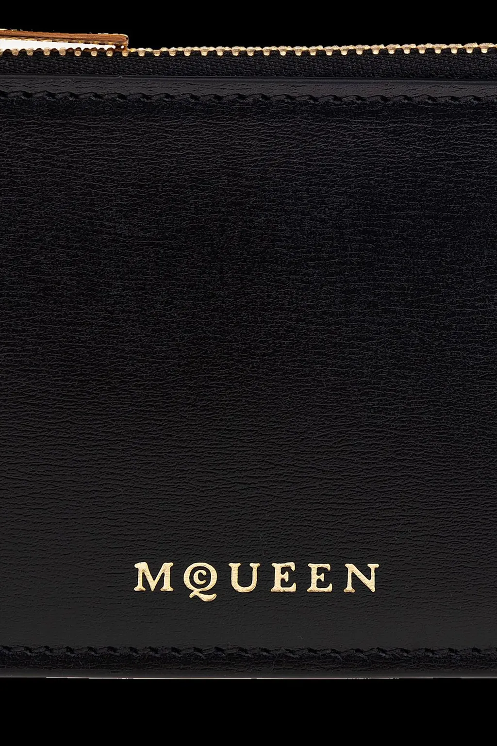 Logo Printed Zipped Card Holder