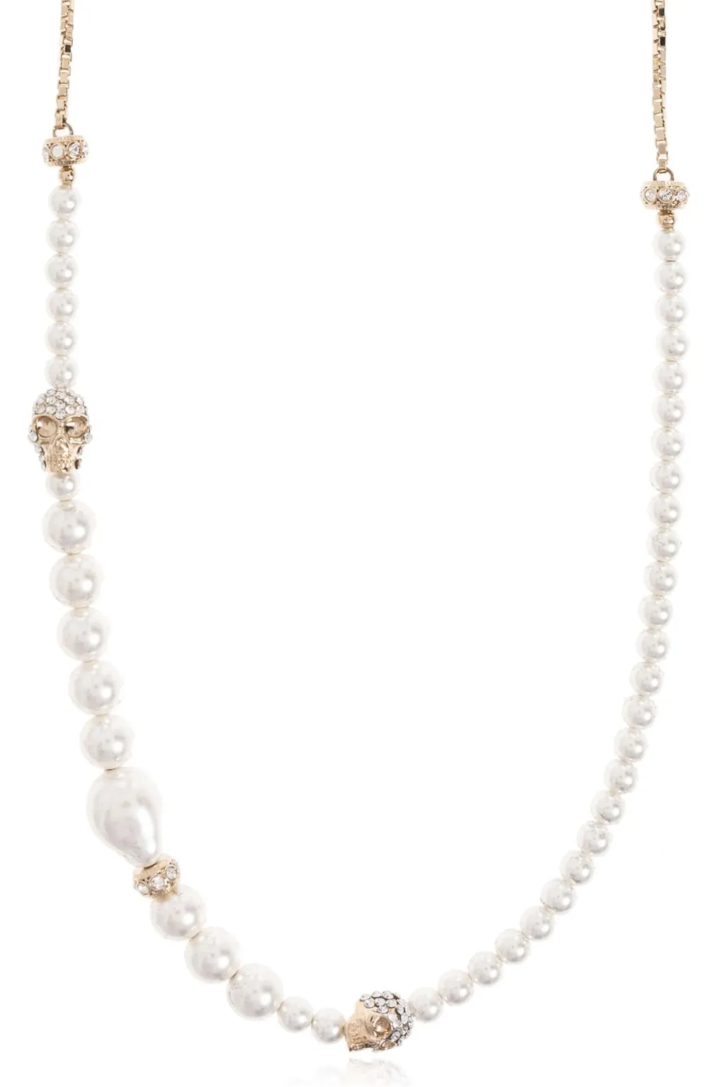 Skull Embellished Necklace