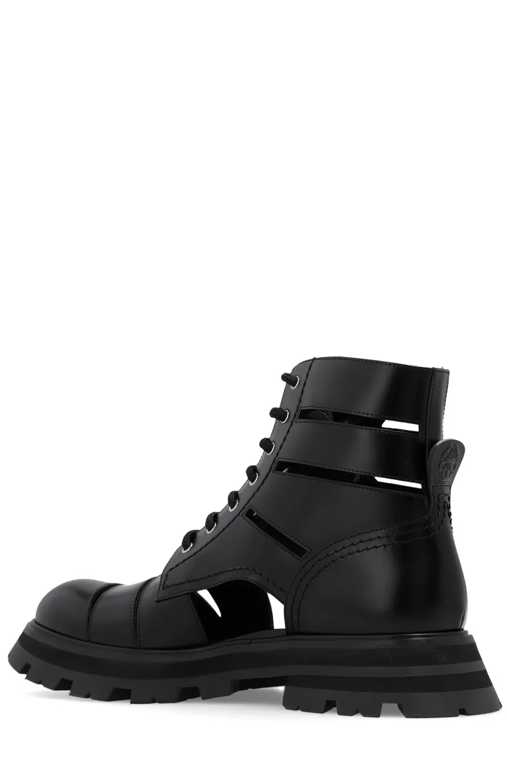 Lace-Up Ankle Boots