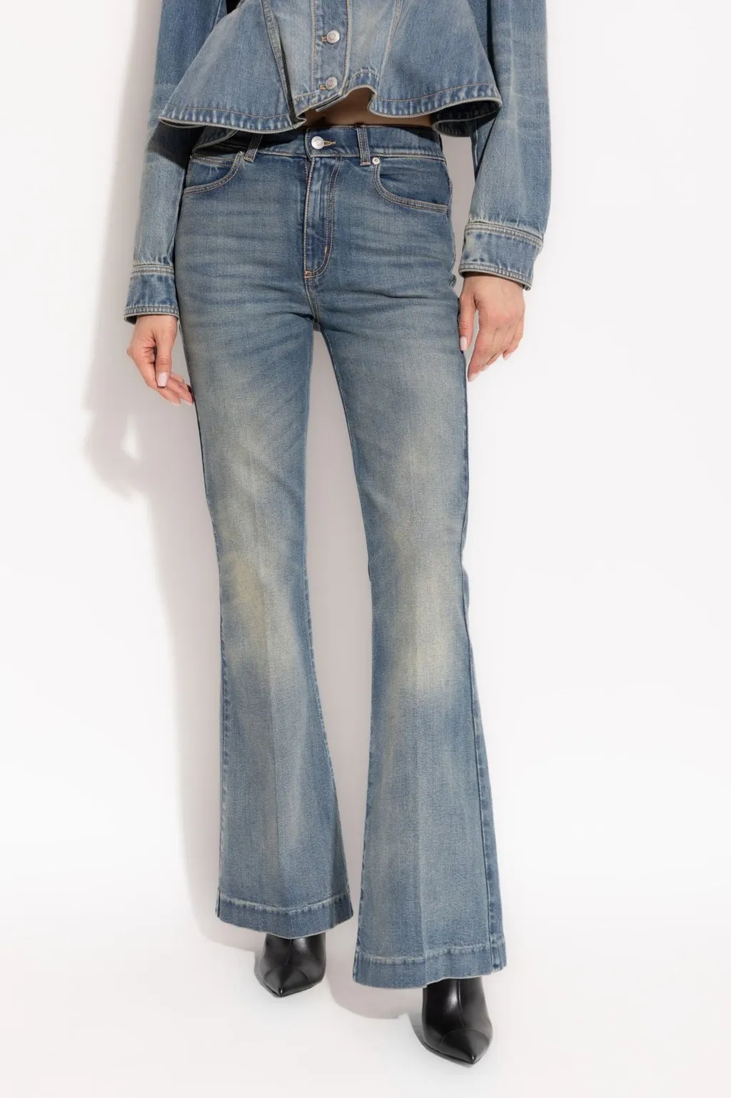 Flared Leg Jeans