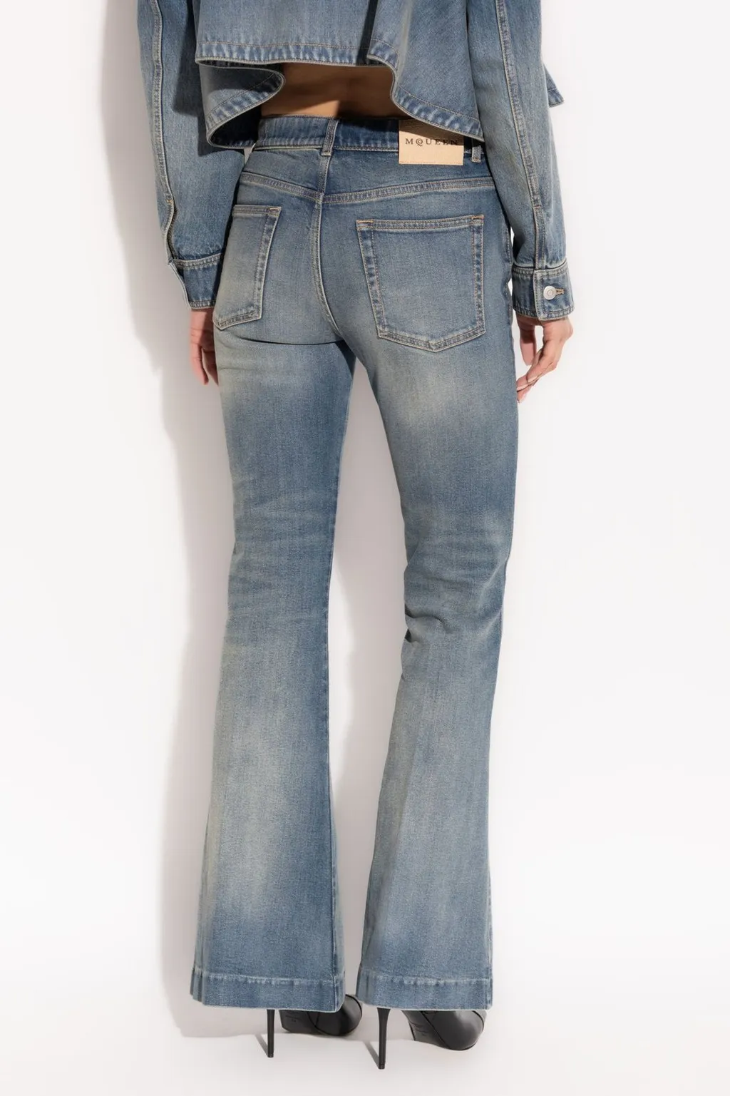 Flared Leg Jeans