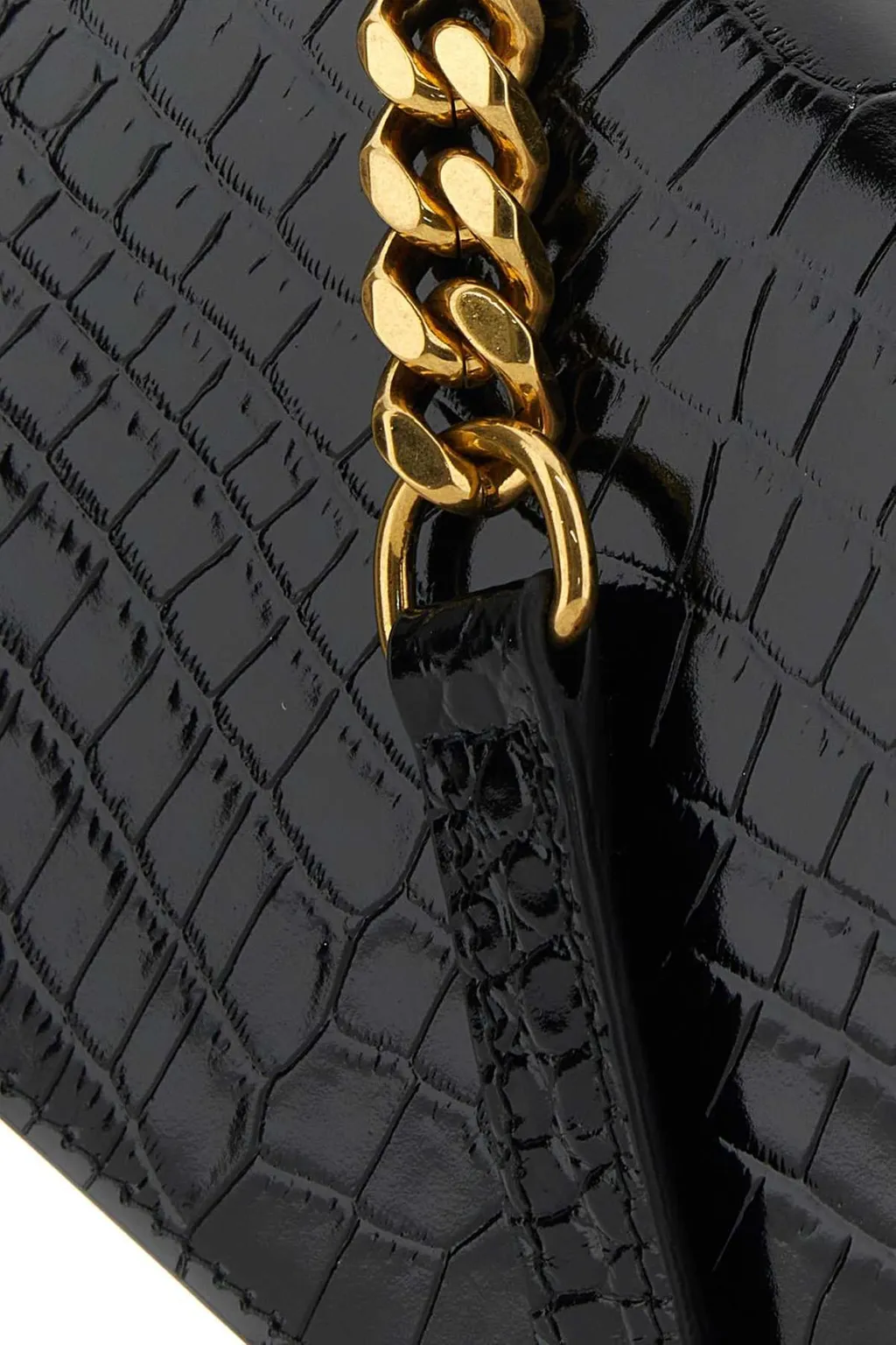 Embossed Embellished Mini Satchel Bag