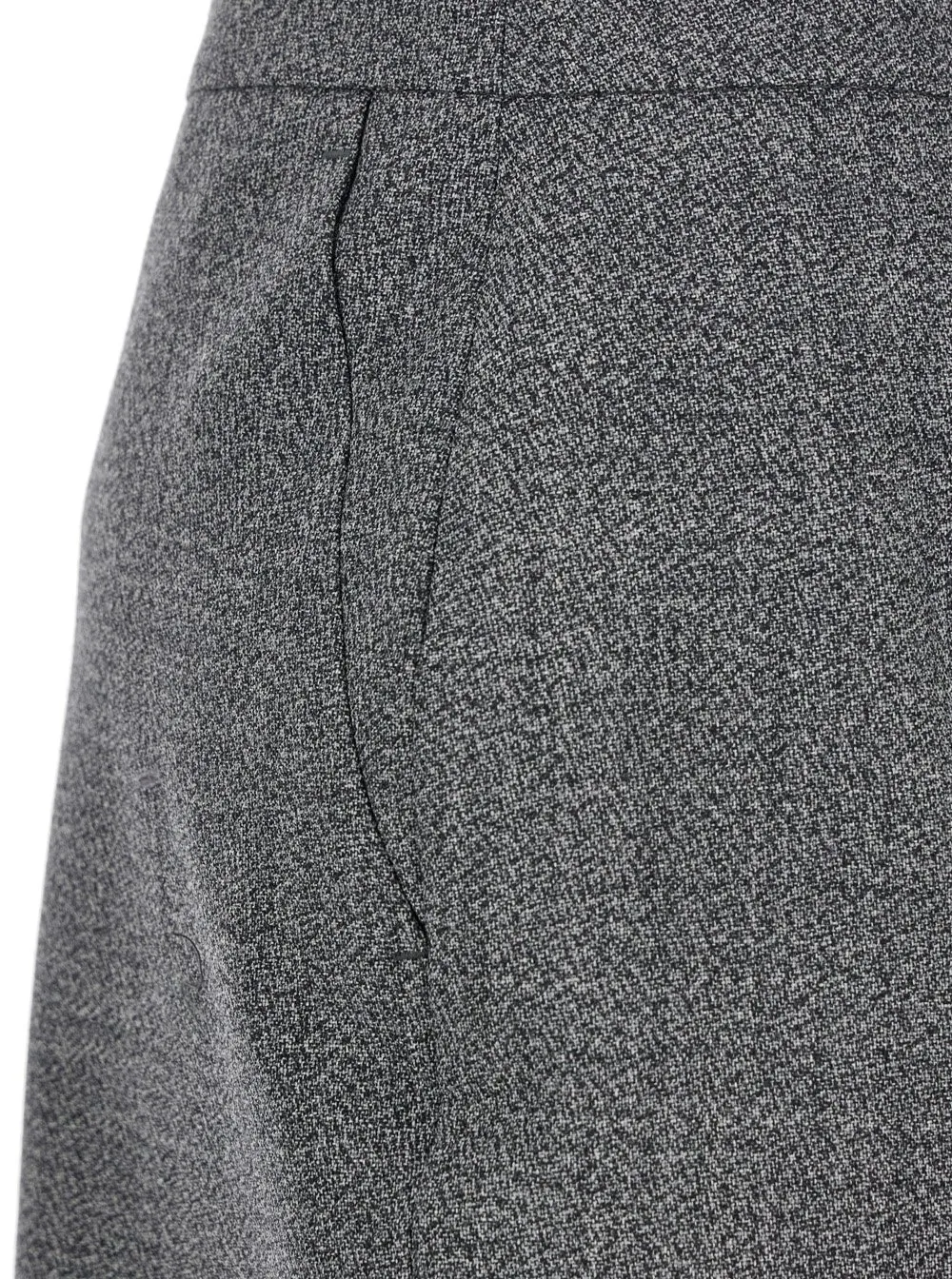 Button Detailed Midi Skirt