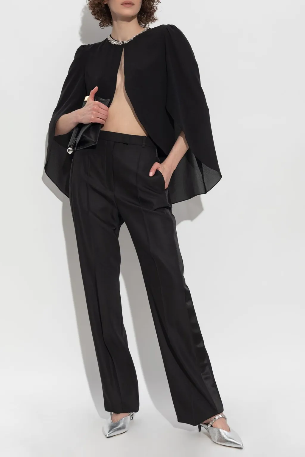 Belt-Looped Tailored Trousers
