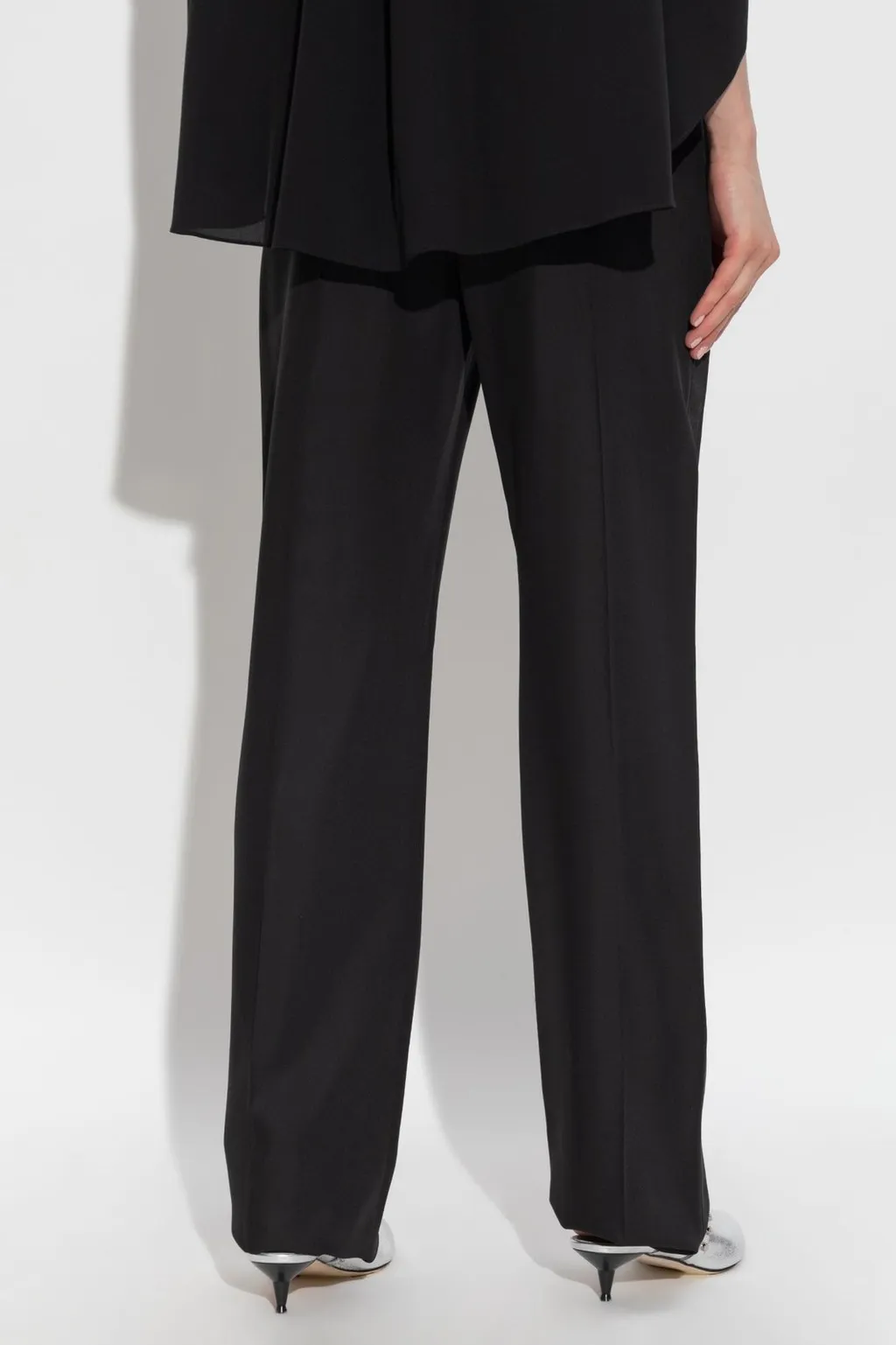Belt-Looped Tailored Trousers
