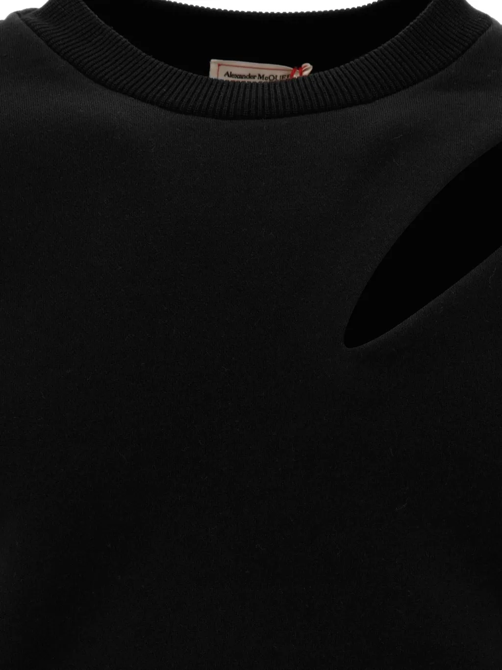 Cut-Out Detailed Crewneck Sweatshirt
