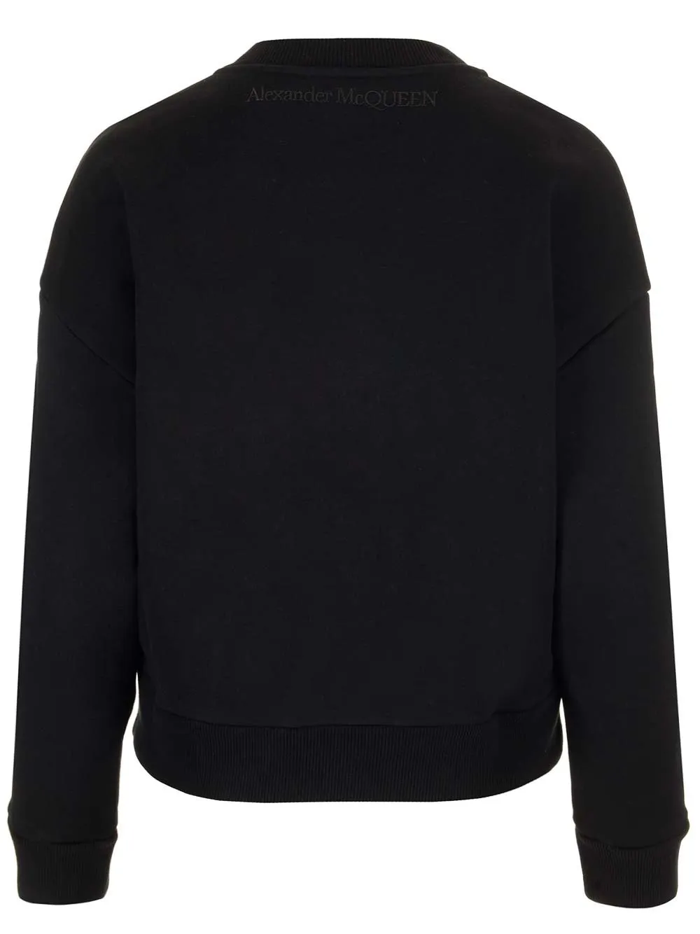 Knot-Detailed Crewneck Sweatshirt