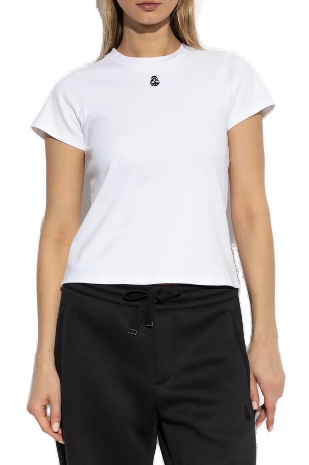 Embroidered Skull T-Shirt