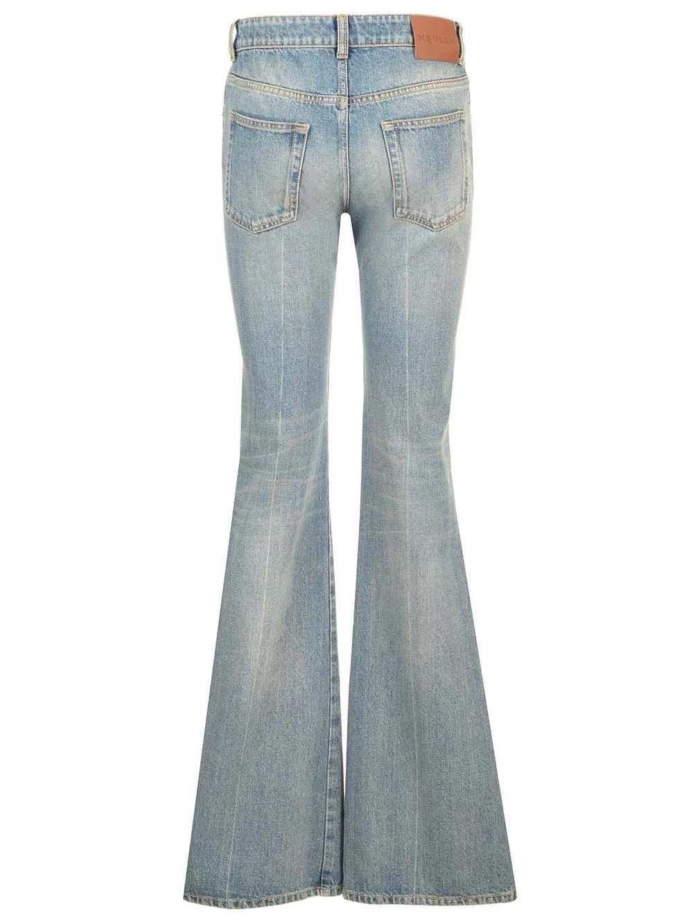 Flared Slim-Fit Jeans