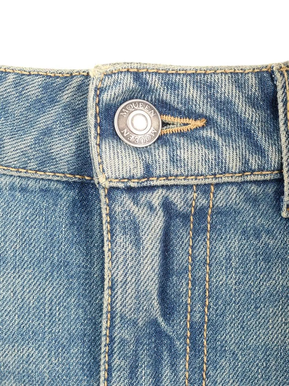 Flared Slim-Fit Jeans