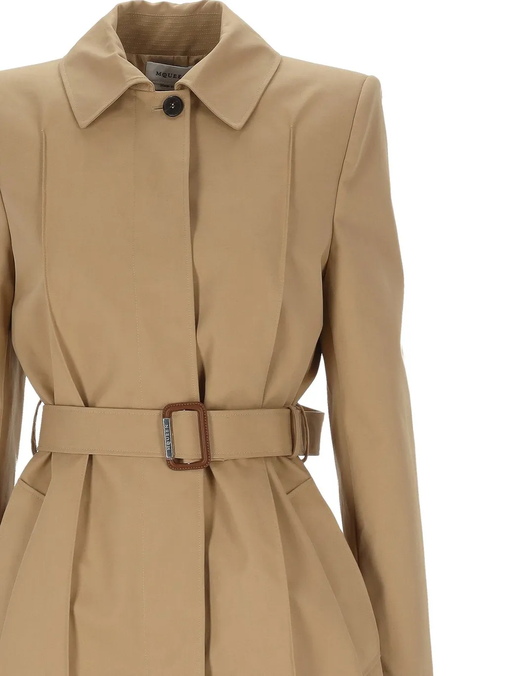 Belted Waist Trench Coat