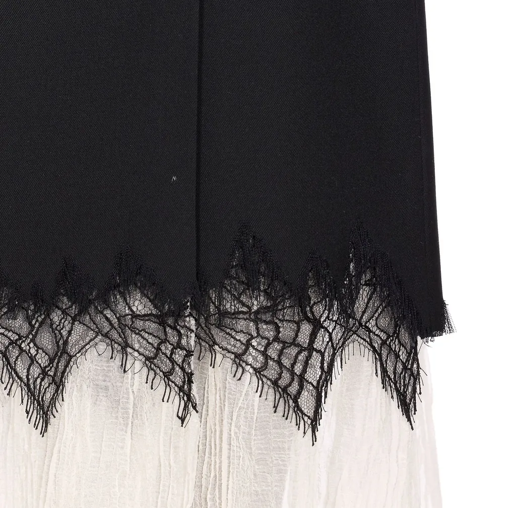 Lace Detailed Mini Skirt