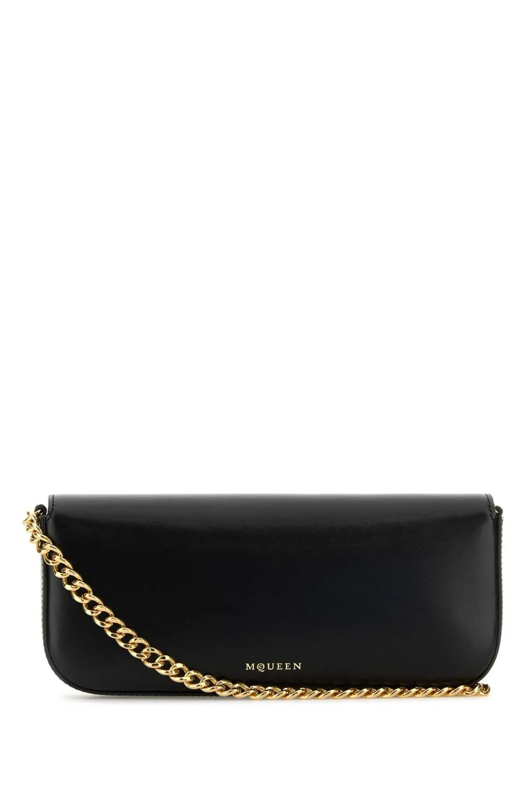 Skull Flower Chain-Linked Shoulder Bag
