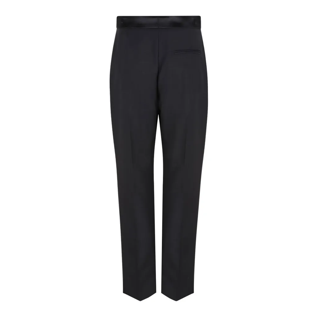 Straight-Leg Tailored Trousers