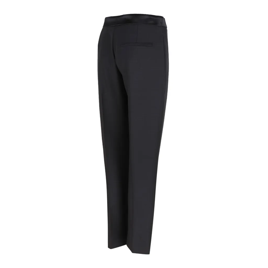 Straight-Leg Tailored Trousers