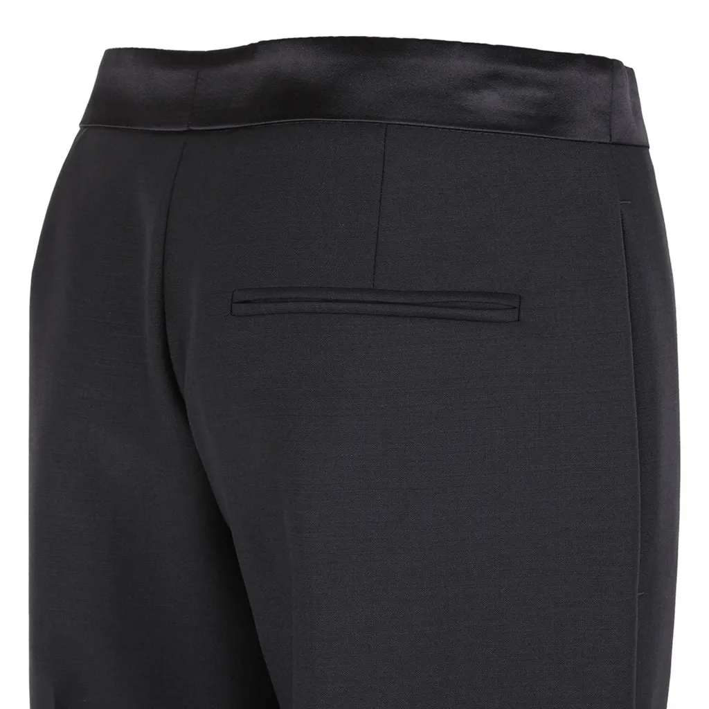 Straight-Leg Tailored Trousers