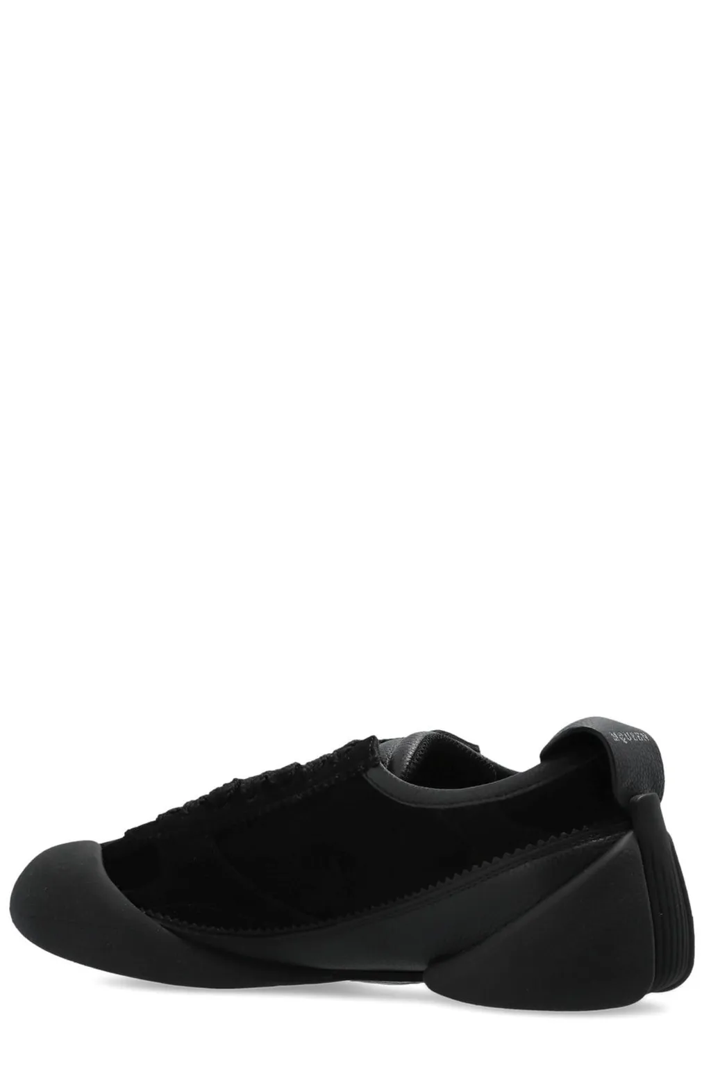 Round-Toe Low-Top Sneakers