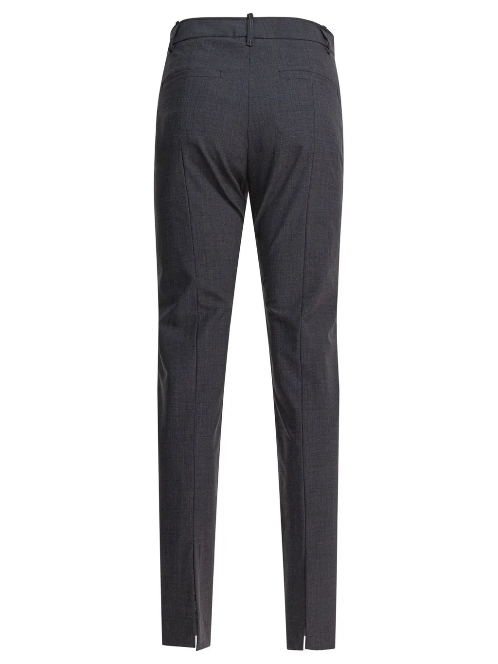 Tapered-Leg Tailored Pants