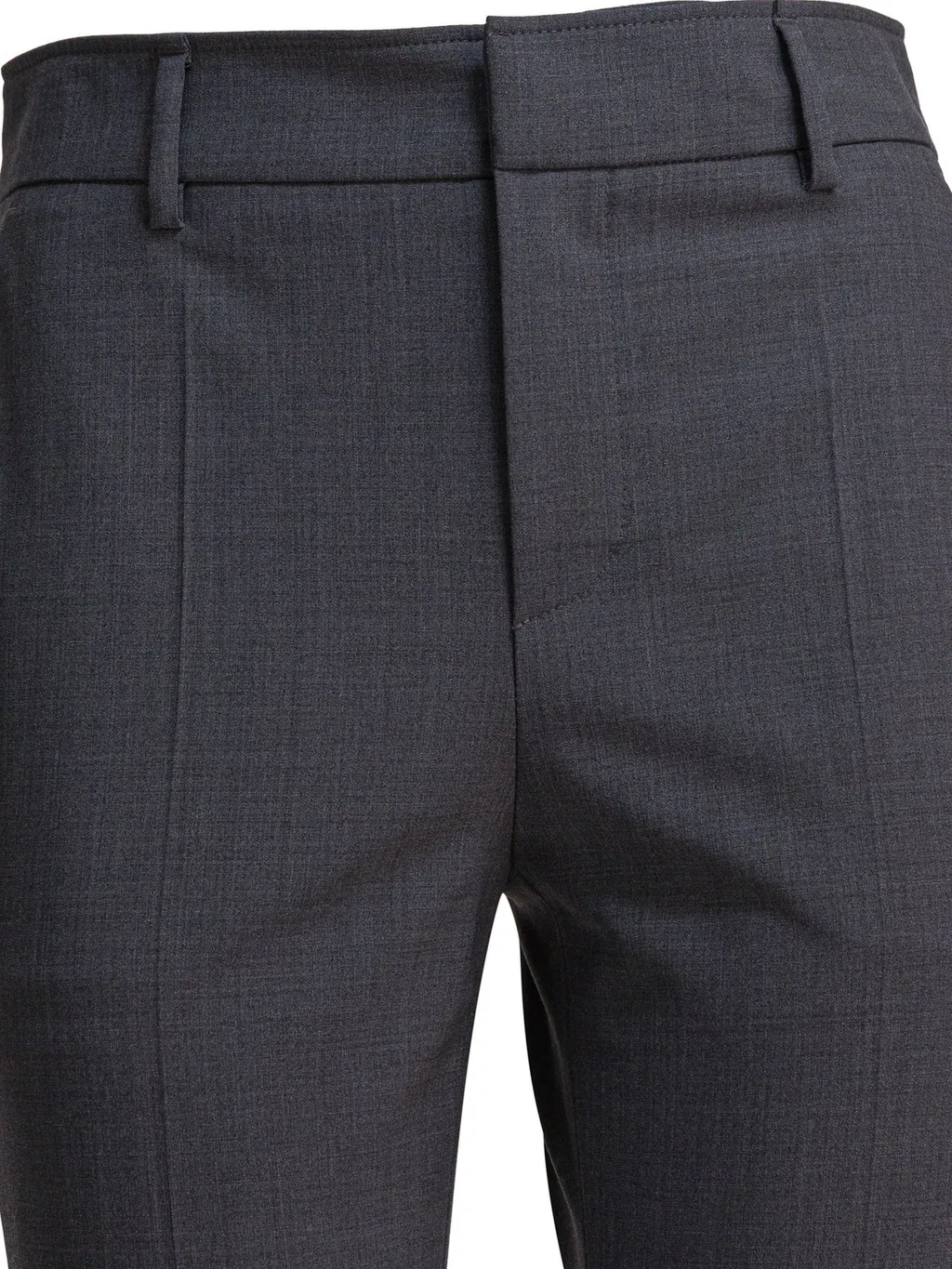 Tapered-Leg Tailored Pants