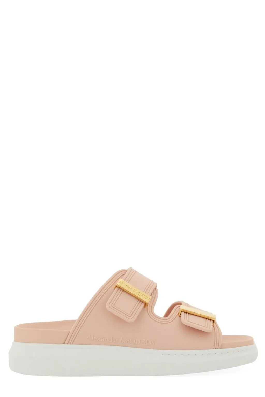 Double Strap Slip-On Slides