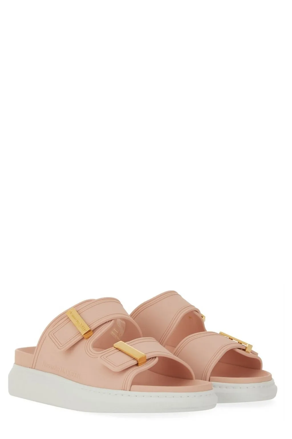 Double Strap Slip-On Slides