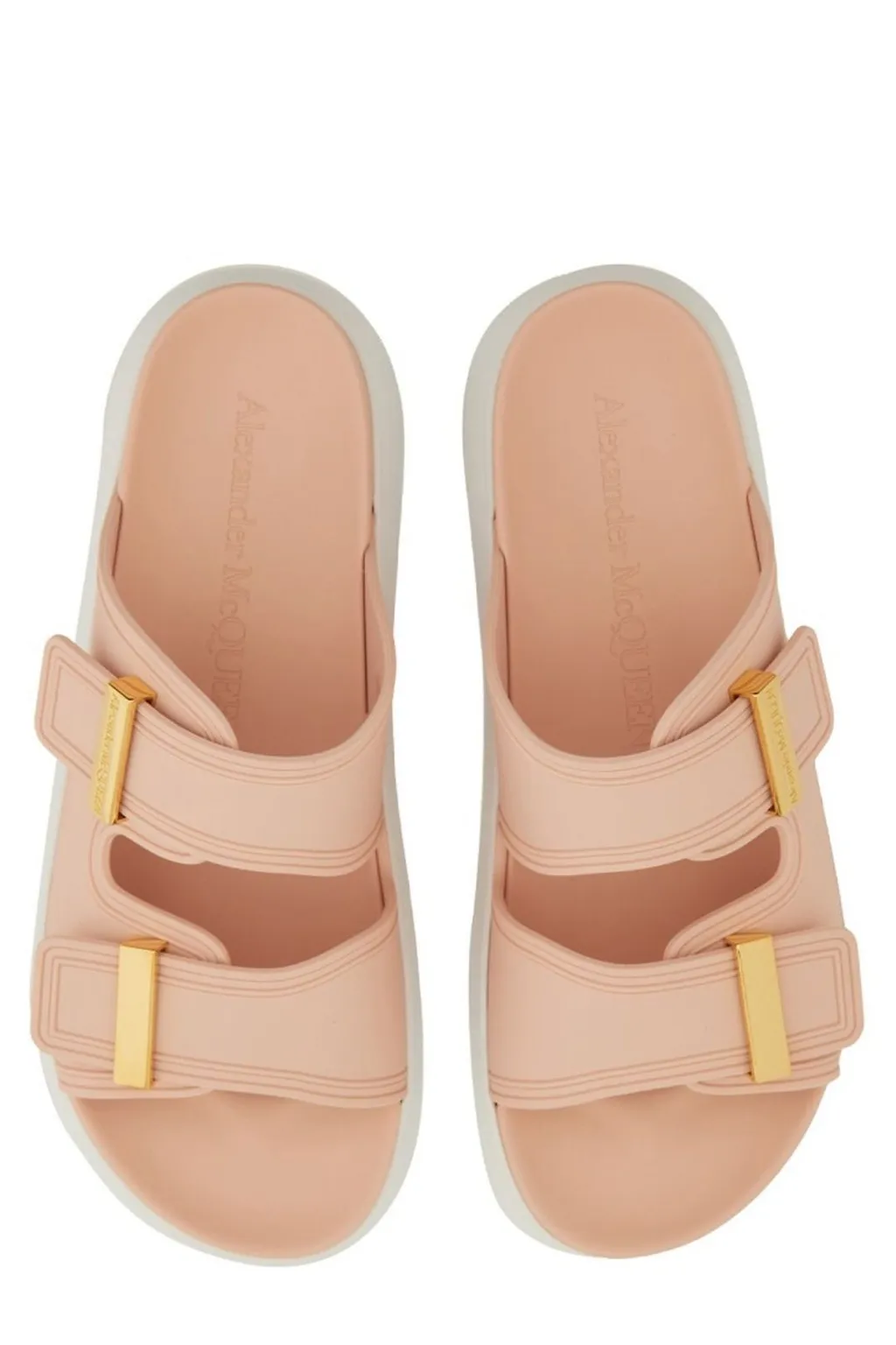 Double Strap Slip-On Slides