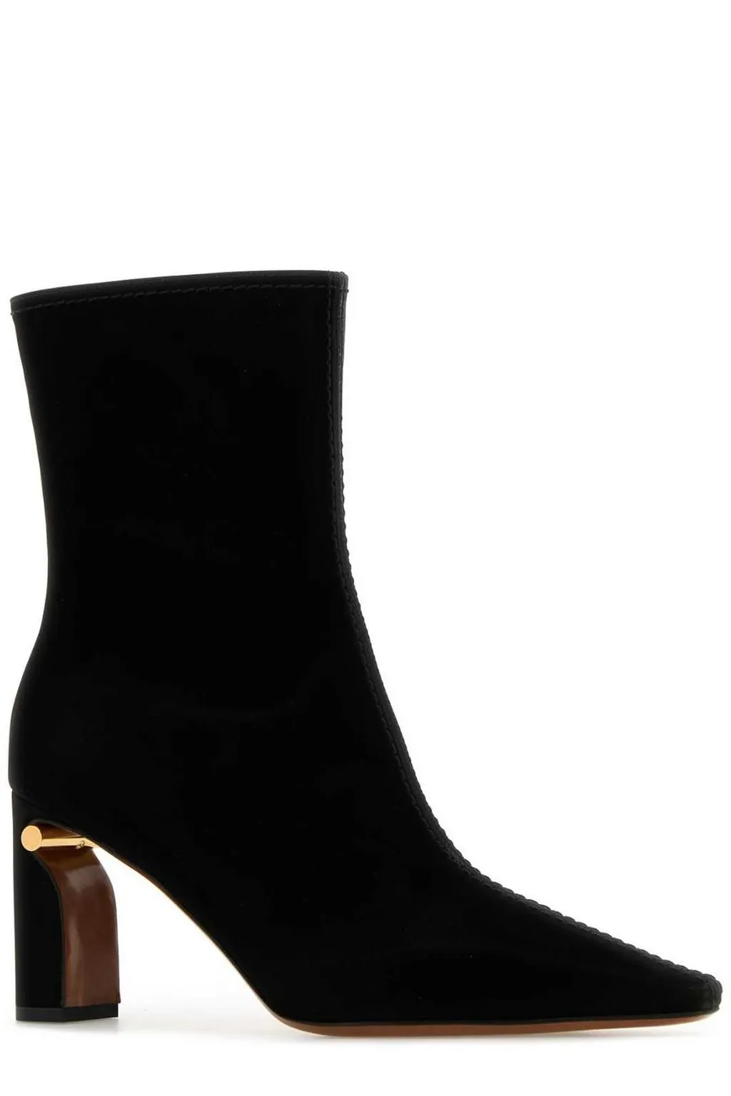 Pointed-Toe Ankle Boots