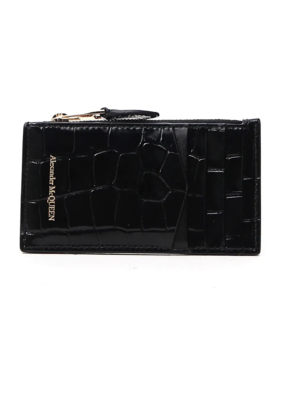 Skull Zipped Cardholder