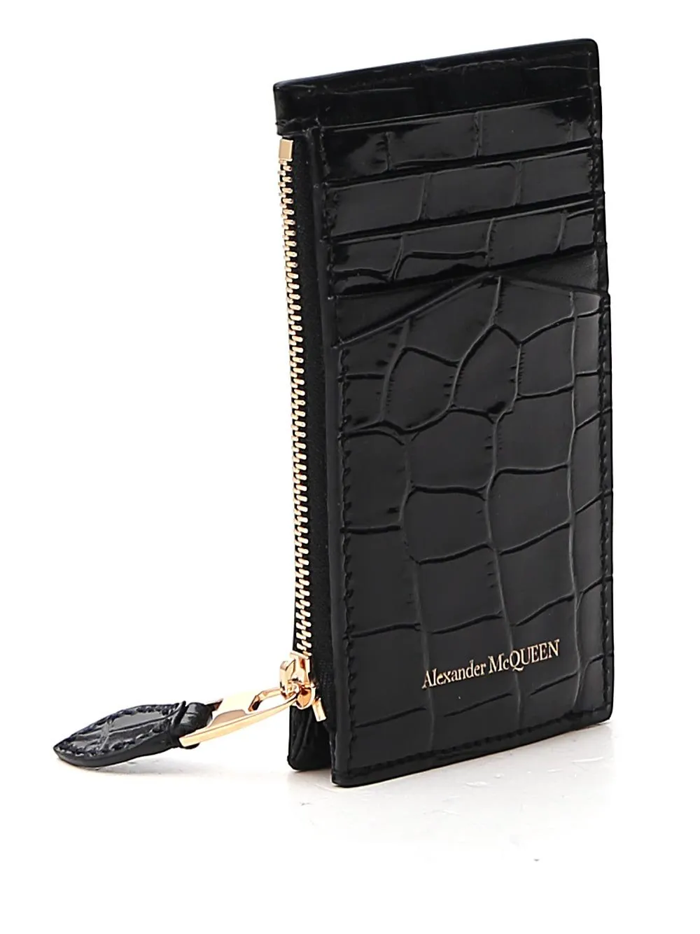 Skull Zipped Cardholder