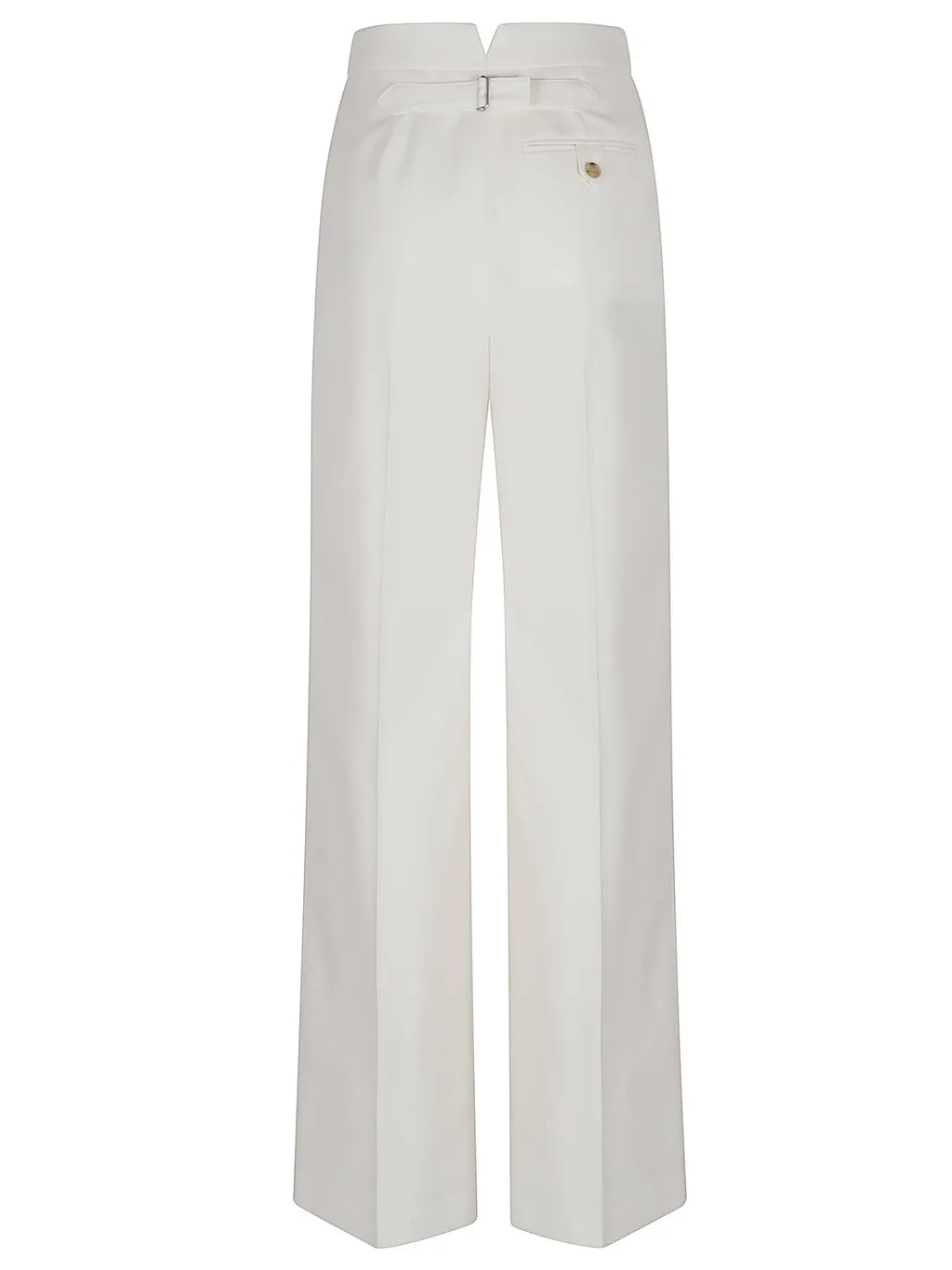 Straight-Leg Tailored Trousers