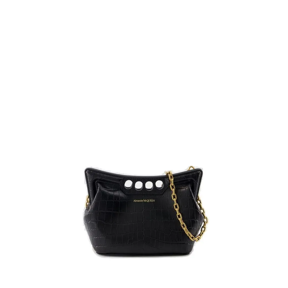 Mini The Peak Embossed Shoulder Bag