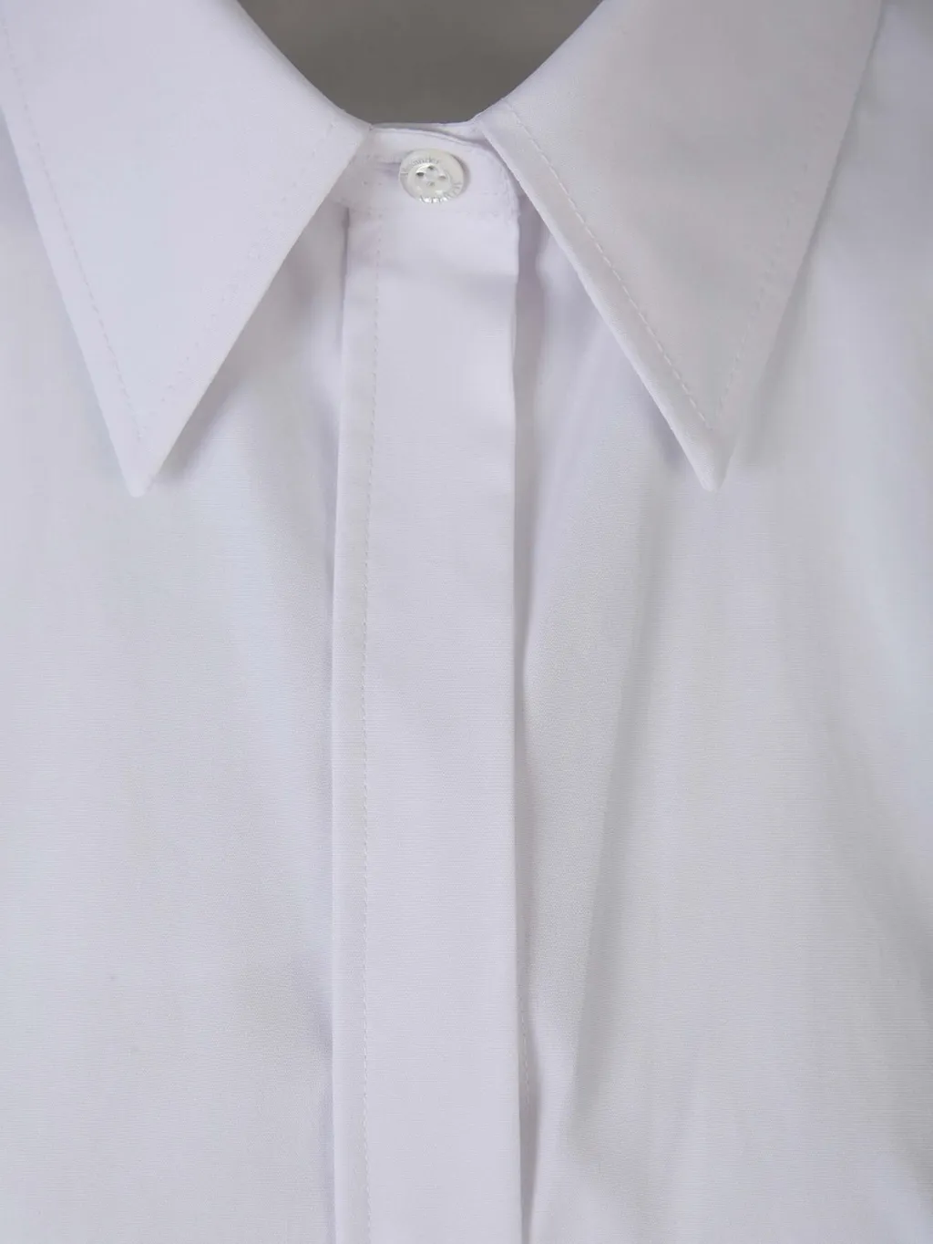 Pleated Peplum Hem Shirt