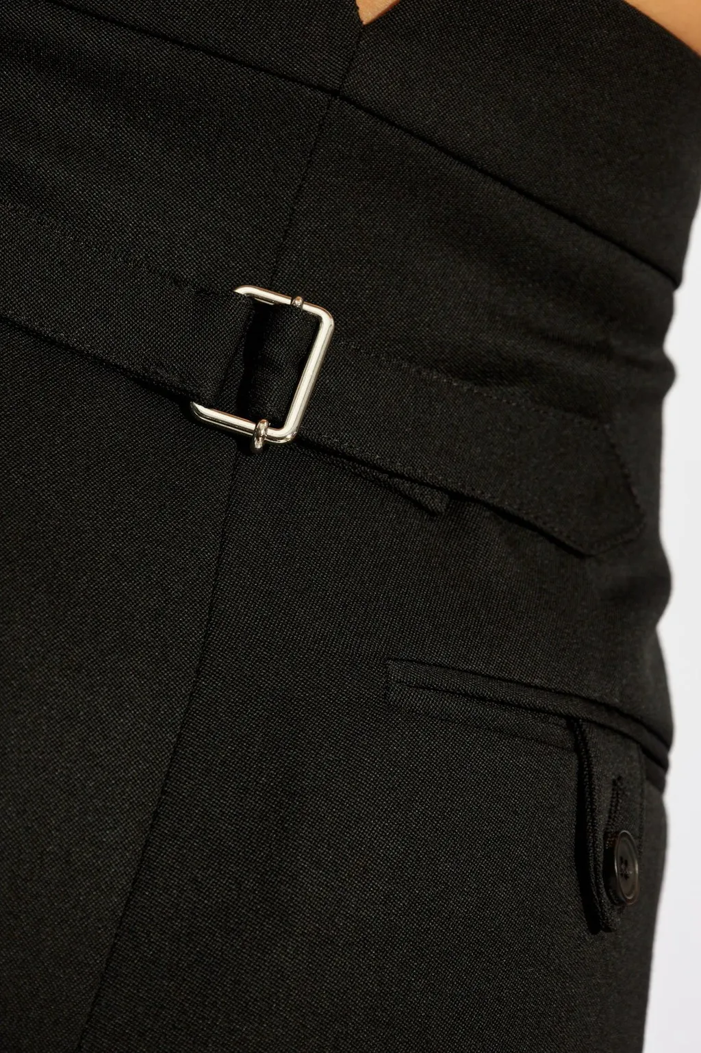 Wide-Leg High-Rise Pants
