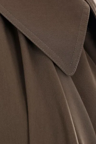 Belted Long Trench Coat