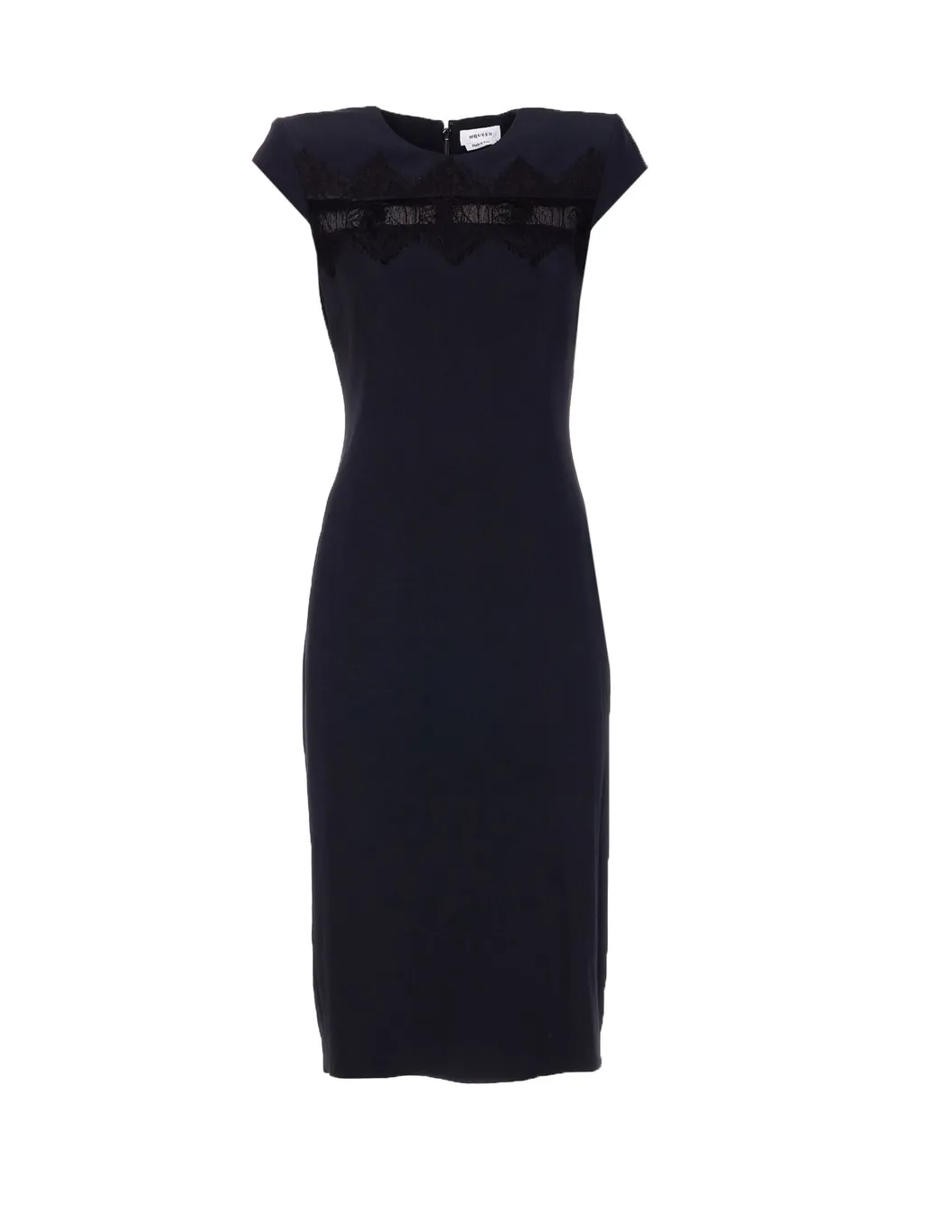 Back Slit Midi Dress
