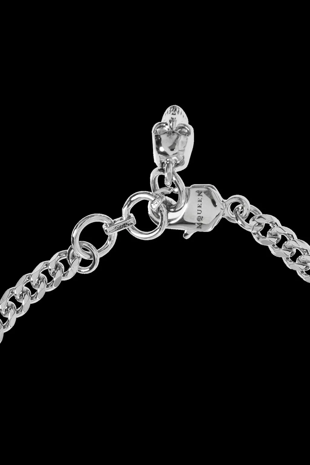 Logo Pendant Embellished Bracelet