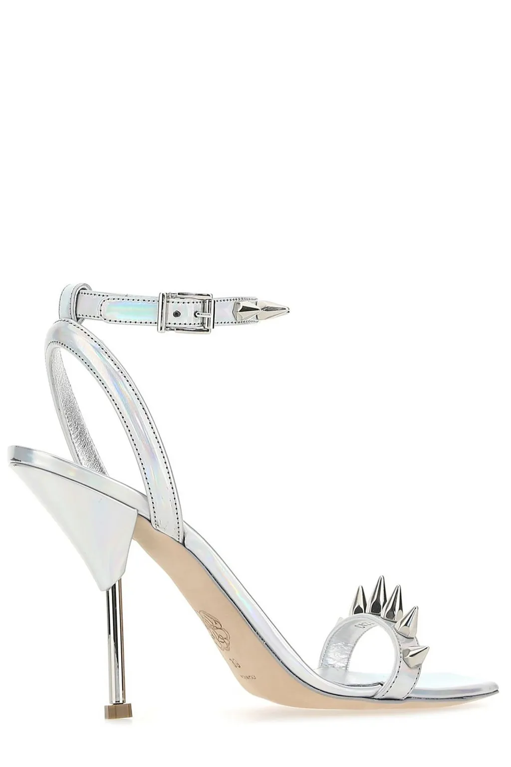 Studded Heeled Sandals