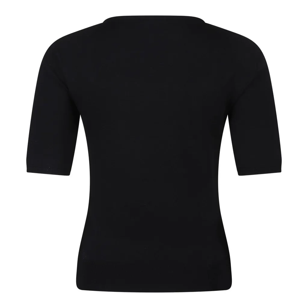 Short Sleeved Ribbed Top