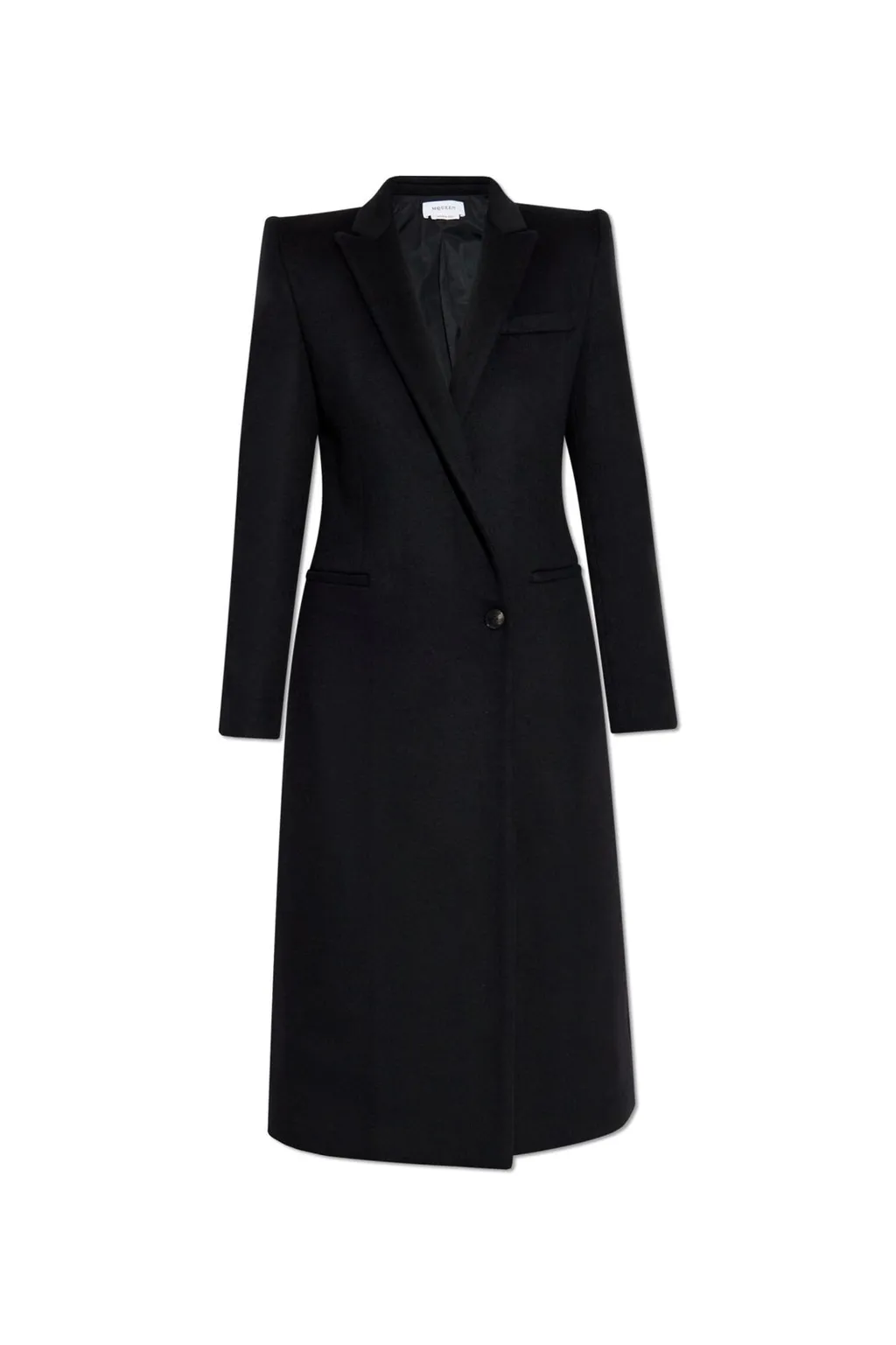Stacked Shoulder Tailored Coat