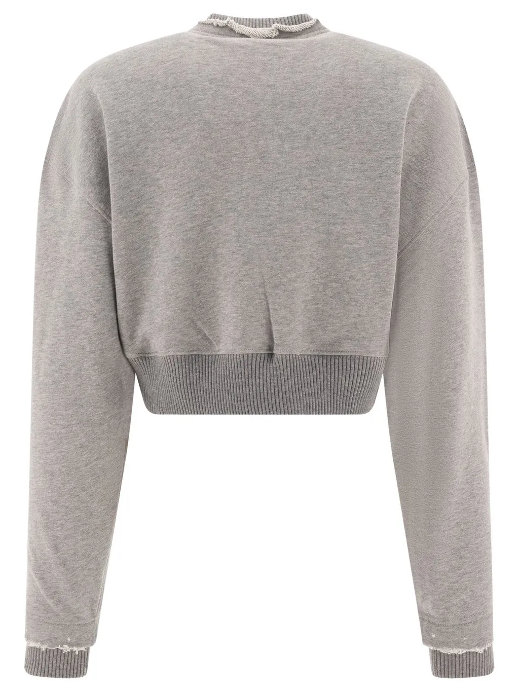 Logo Detailed Cropped Sweatshirt