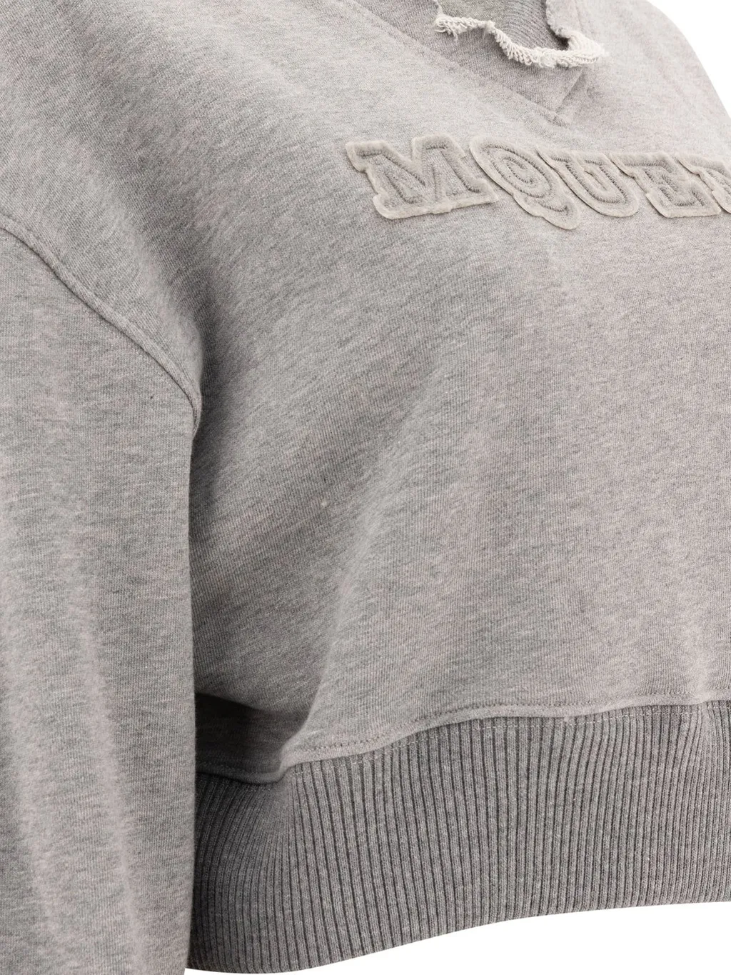Logo Detailed Cropped Sweatshirt