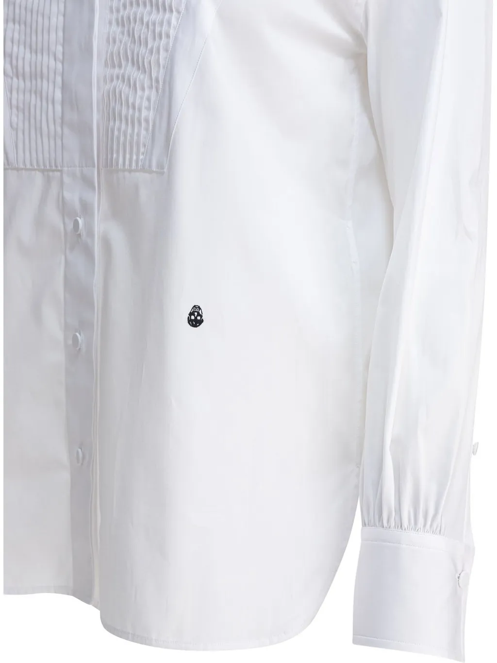 Long Sleeved Pleated Shirt