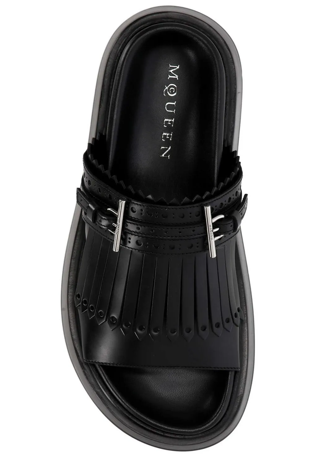 T-Bar Fringed Slides