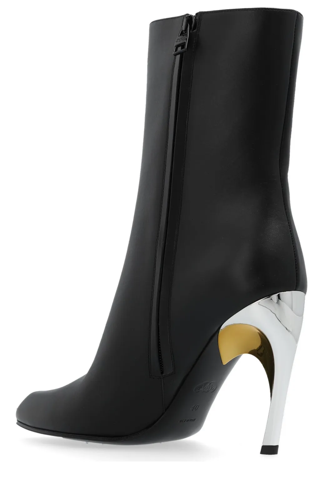 Pointed Toe Heeled Boots