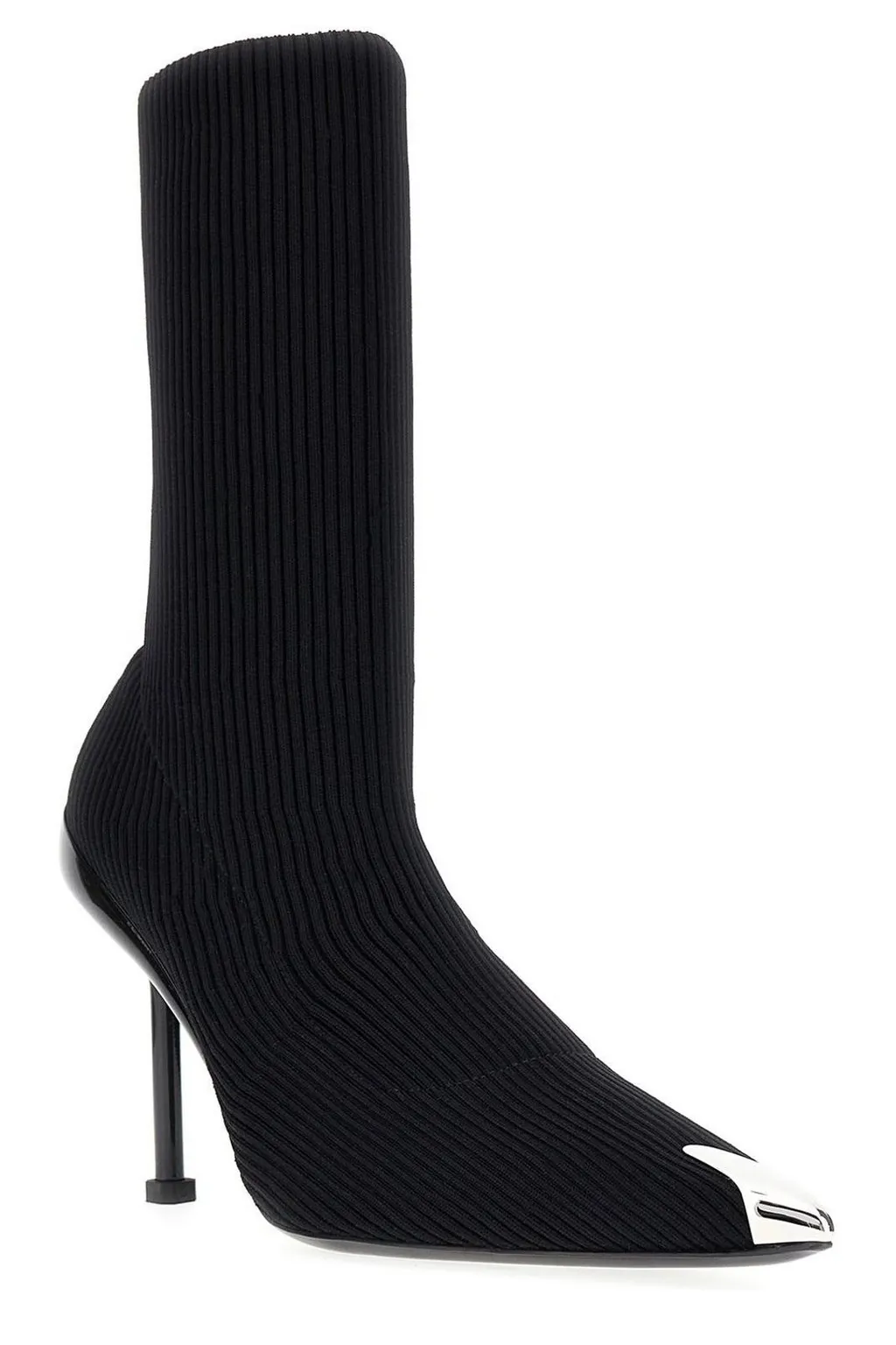 Slash Pointed-Toe Ankle Boots