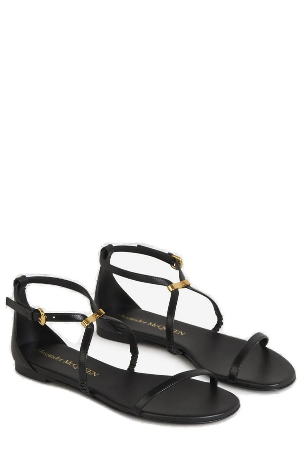 Strap Detailed Open-Toe Sandals