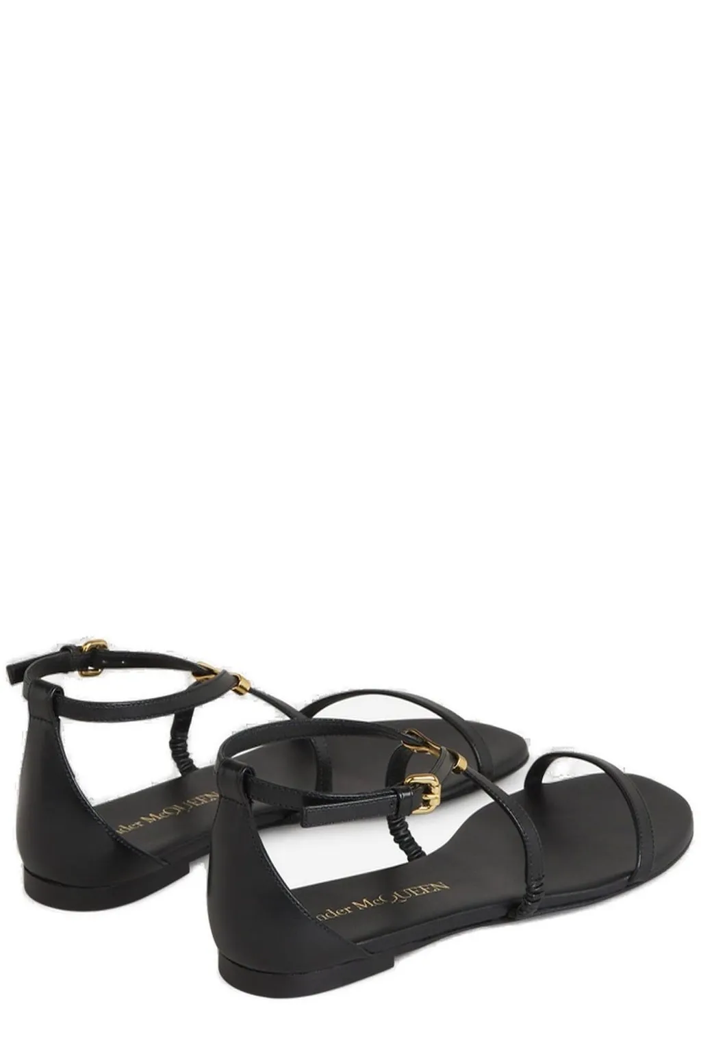 Strap Detailed Open-Toe Sandals